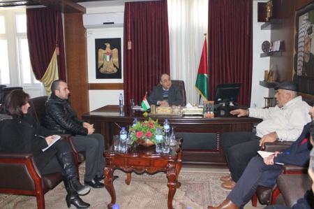 رمضان يبحث سبل التعاون مع جمعية الكتاب المقدس وتطلعه على نشاطاته المستقبلية